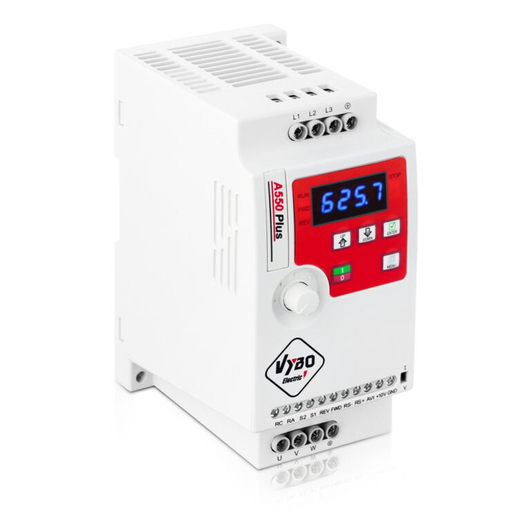 Frequentieomvormer 0,4 kW 400V (A550 Plus) Op voorraad Nederland